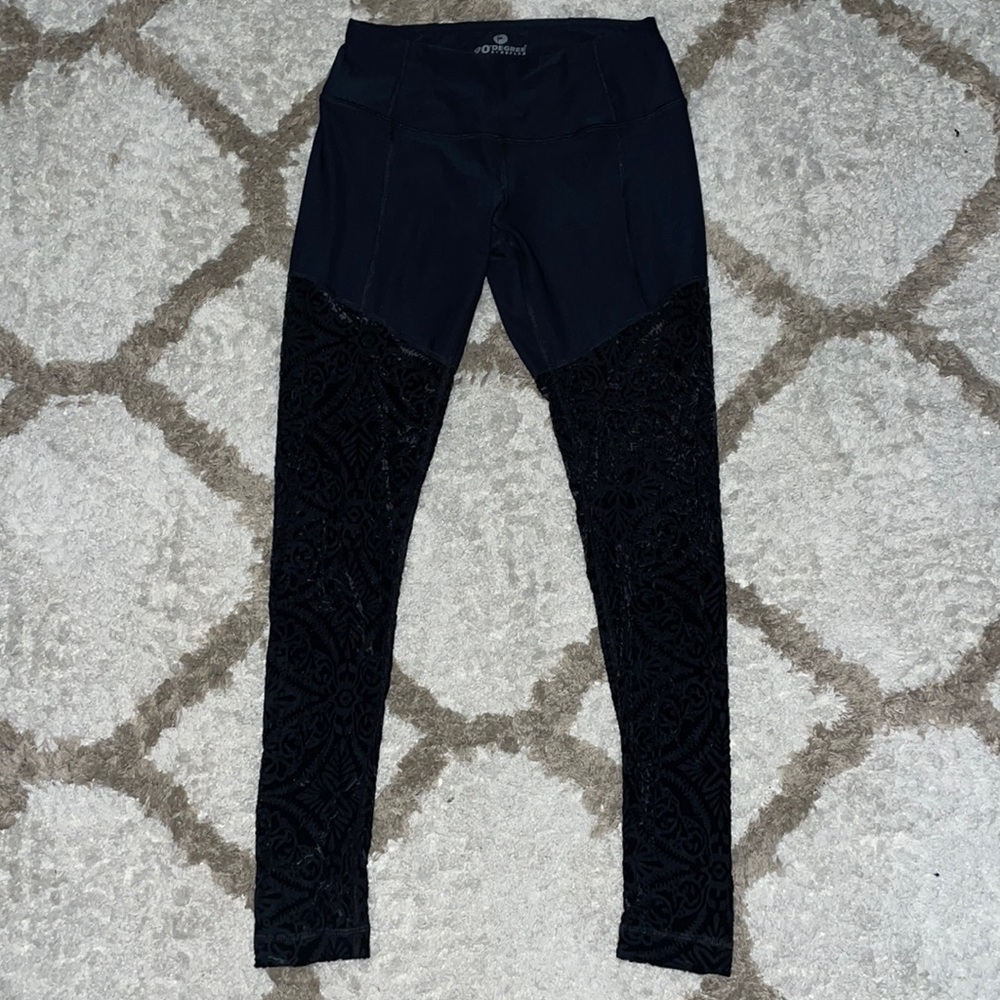 90 degree by reflex velvet leggings. Size small